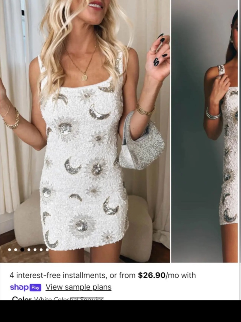Show Me Your Mimi Sequin Mini Dress - Picture 3 of 6